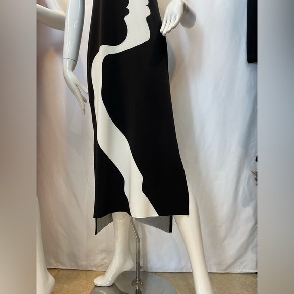 EVA VARRO RAW HEMLINE SIDE SLIT TANK MIDI DRESS -PROFILES - Picture 2 of 5